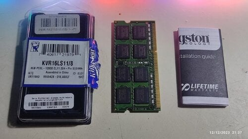 Kingston / 8GB DDR3 RAM / 1600 MT/s