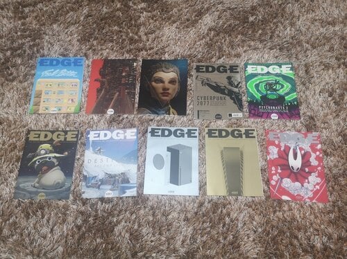 Πωλούνται 10 τεύχη του περιοδικού EDGE.