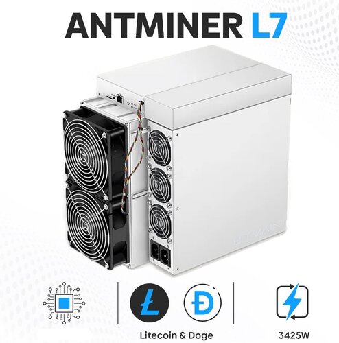 Bitmain Antminer l7 9500 MH/s και 9050 ΜH/s