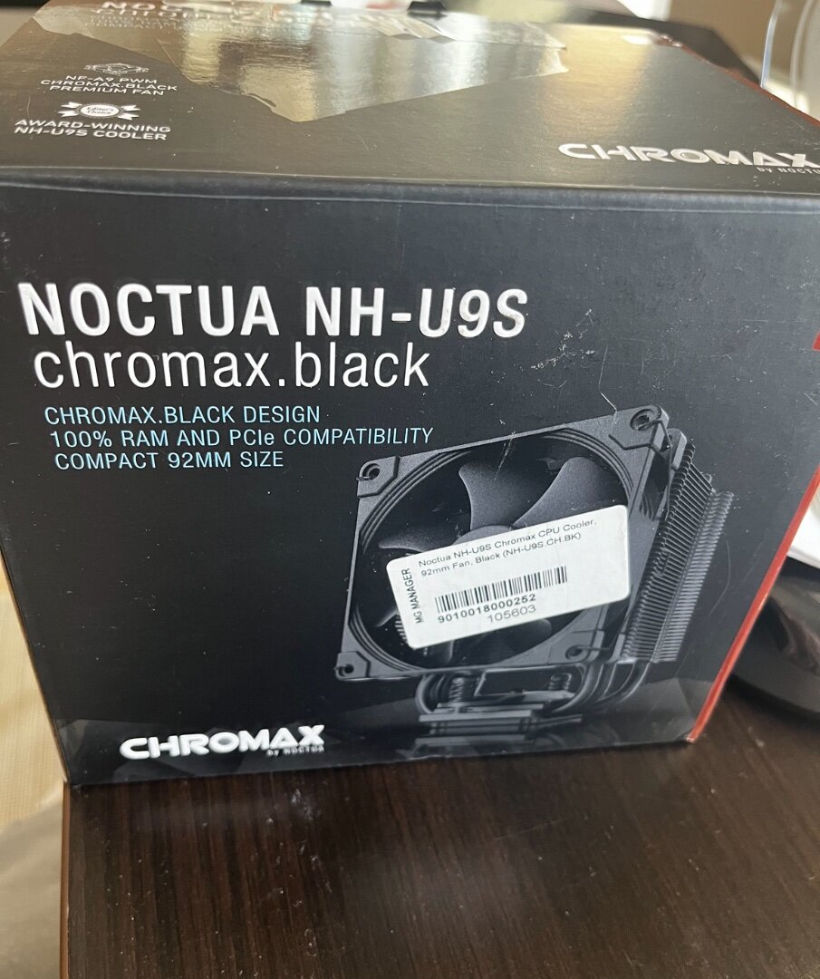 Noctua Nh U S Chromax Black Cpu Insomnia Gr