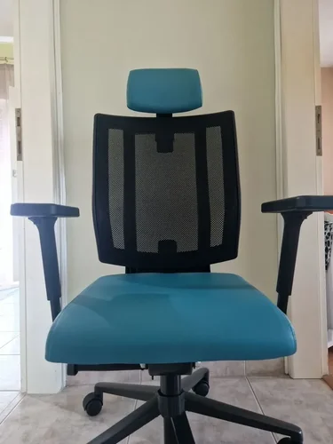 Καρέκλα / Κάθισμα Εργασίας Reflex-d Δρομέας με προσκέφαλο και επένδυση