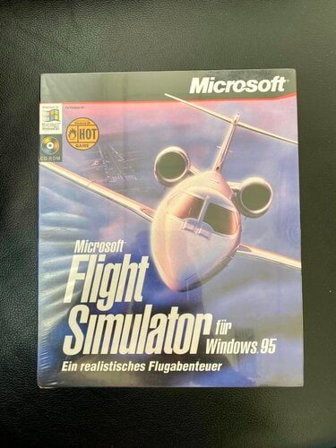 Flight simulator for windows 1995 SEALED