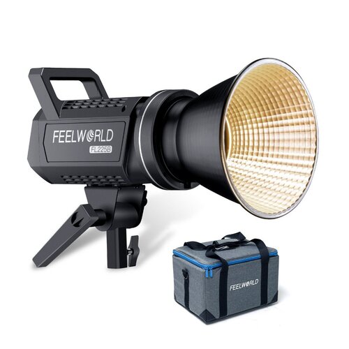 2 x FeelWorld led lights και 2 softbox