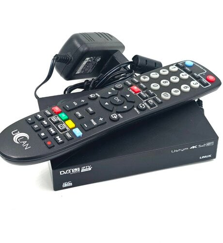 TV Box -UClan -Ustym 4K S2 - IPTV Κανάλια + Δορυφορικά