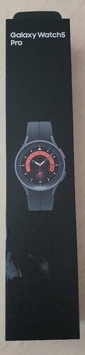Samsung Galaxy Watch5 Pro (45mm/Μαύρο, Τιτάνιο/Τιτάνιο) - στο κουτι του σφραγισμένο.
