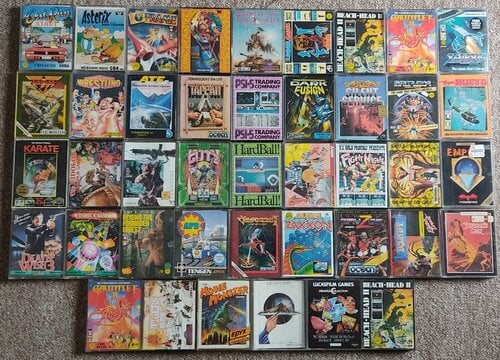 Παιχνίδια Commodore 64/128 (used, complete)