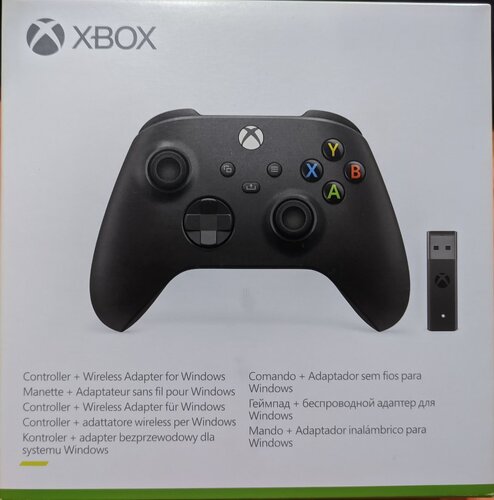 Microsoft Xbox Controller + Wireless PC Adapter