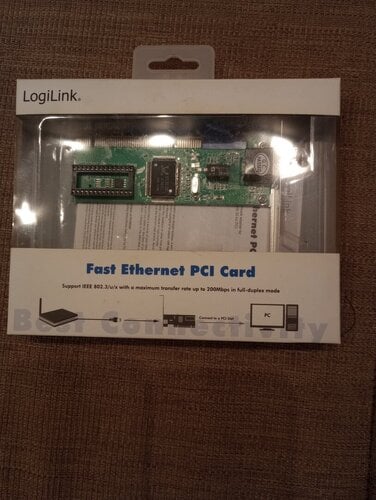 Fast Ethernet card (αχρησιμοποίητη)