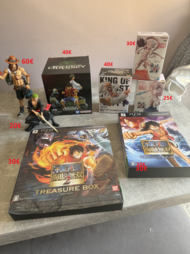 One Piece collection - figures - PS3 editions