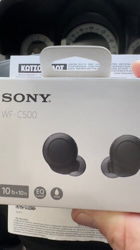 Sony WF-C500 (Μαύρο)Σφραγισμένα
