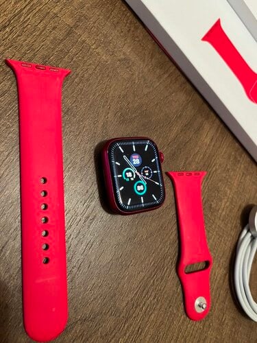 Apple Watch Series 7 (45mm/Κόκκινο/Αλουμίνιο)
