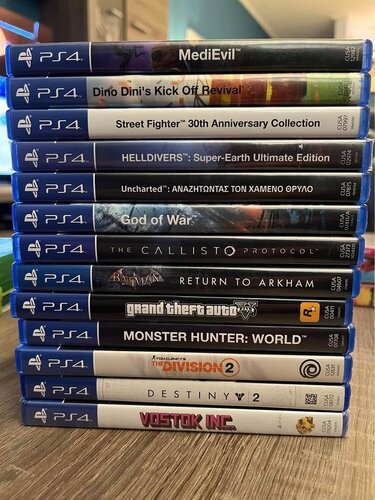 PS4 games (Updated με νέους τίτλους)