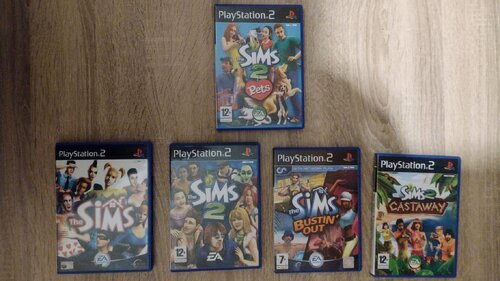 Sims πακέτο 5 games για PS2