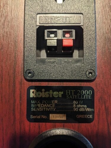 Roister Dolby Surround Ht 2000( συζητήσιμη)
