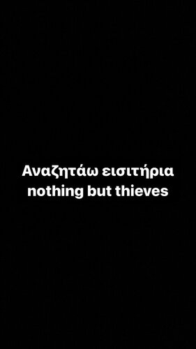 NOTHING BUT THIEVES