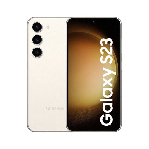 Samsung Galaxy S23 (Χρώμα κρέμας/128 GB)