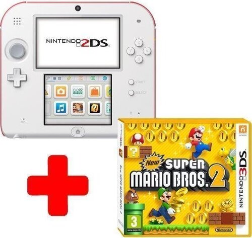Nintendo 2DS + New Super Mario Bros 2 Special Edition