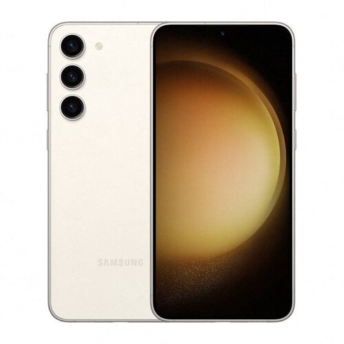 Samsung Galaxy S23+ plus κρεμ χρυσο, απο γερμανο κατάσταση βιτρινας, ανταλλαγή με z fold 5 κλπ.