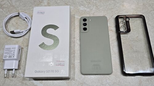 Samsung Galaxy S21 FE 5G (Ελιά/256 GB)