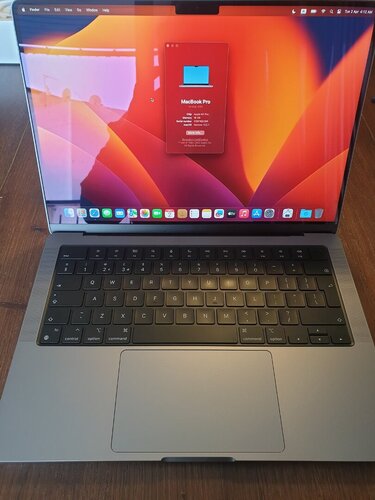 Apple MacBook Pro 14" M1 Pro 16gb Ram, 512gb ssd A2442 (2021)