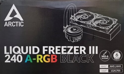 Arctic Liquid Freezer III 240 A-RGB Υδρόψυξη