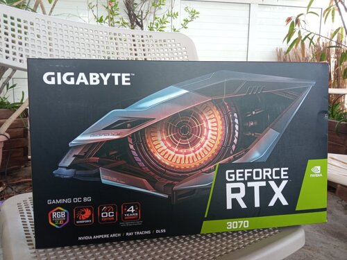 Gigabyte VGA GeForce RTX 3070 Gaming OC V2 8 GB