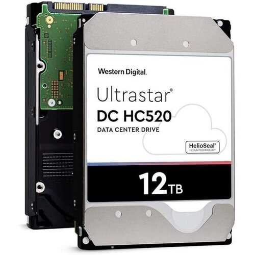 Western Digital 12TB ULTRASTAR DC HC520 ISE 3.5" SAS - HUH721212AL4200 0F29560