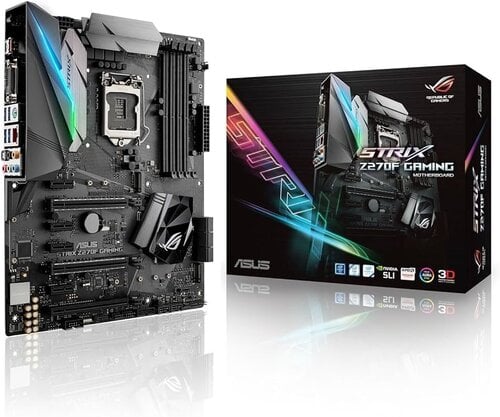 Ι7 7700Κ - Asus Rog Strix  Z270f Gaming - RAM DDR4 G-Skill Trident Z RGB 2X8GB 
