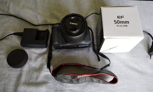 Canon DSLR 800D & Canon EF 50mm f/1.8 STM