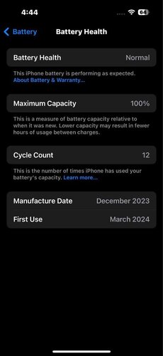 Apple iPhone 15 (Μαύρο/128 GB)