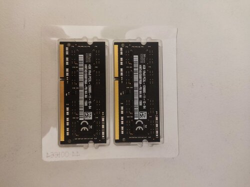 Μνήμες για MAC 8GB (4+4) DDR3L 1600Mhz