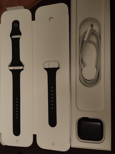Apple Watch SE (44mm/Μαύρο/Αλουμίνιο)