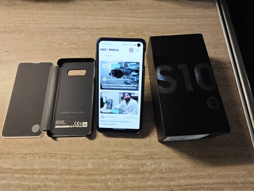 Samsung Galaxy S10 e (Μαύρο/128 GB).    -ΑΓΡΑΤΣΟΥΝΙΣΤΟ-