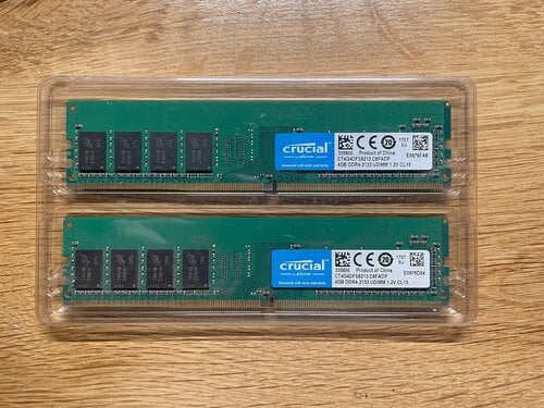 Crucial 8GB - CT4G4DFS8213 (2x4 GB/DDR4/2133MHz)