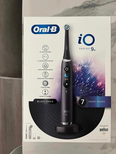 ORAL B  {Μοναδική προσφορά}    -Oral-B iO Series 9N Ηλεκτρική Οδοντόβουρτσα BLACK