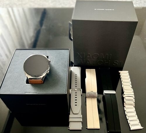 Xiaomi Watch S1 (46mm/Καφέ/Ατσάλι)
