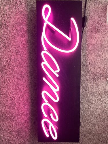 Φωτιστικό Neon “Dance” Καινούργιο - Χρώμα Flamingo