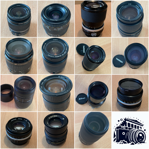 Φακοί φωτογραφικής μηχανής Tamron/ Nikon NIKKOR / Sigma/ MC Kaleinar - Camera Lenses