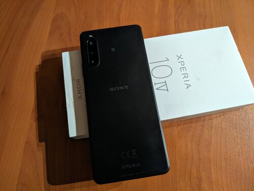 Sony Xperia 10 IV (Μαύρο/128 GB)