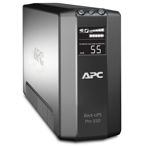APC BACK-UPS PRO 550 Line-Interactive 550VA 330W AVR,+ΜΠΑΤΑΡΙΑ ΚΑΙΝΟΥΡΓΙΑ,+ΠΟΛΥΜΠΡΙΖΟ+ΚΑΛΩΔΙΟ AC
