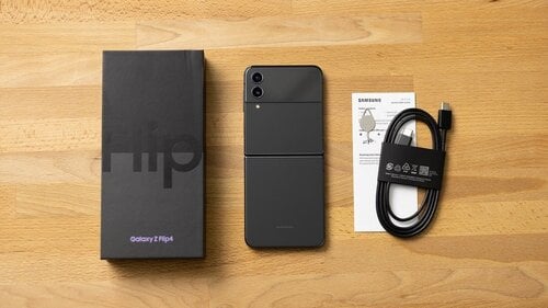 Samsung Galaxy Z Flip4 (Μαύρο/128 GB)