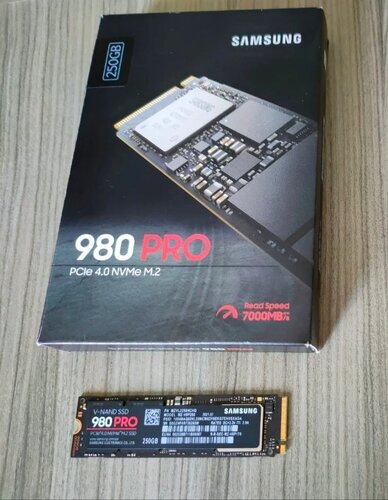 SAMSUNG 980 PRO 250GB M.2 NVMe (Gen4)