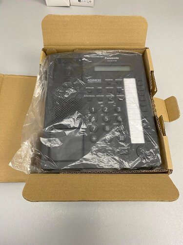 Καινούργιο αχρησιμοποίητο - Panasonic KX-AT7730 Ενσύρματο Τηλέφωνο Γραφείου Μαύρο