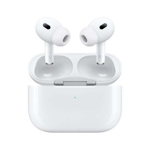 Apple AirPods Pro 2nd Generation In-ear Bluetooth Handsfree Ακουστικά και Θήκη Φόρτισης Λευκά