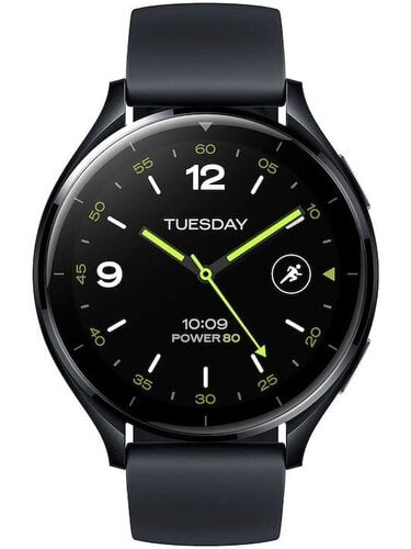 Xiaomi Watch 2 (47mm/Μαύρο/Αλουμίνιο)