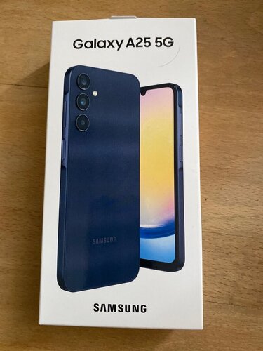 Samsung Galaxy A25 5G blue black
