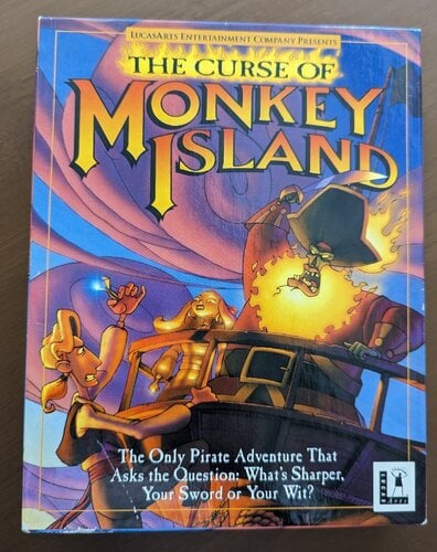 Monkey Island, Braveheart (Big box retro pc games)
