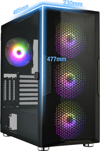 FSP/Fortron CUT592 Gaming Full Tower  RGB