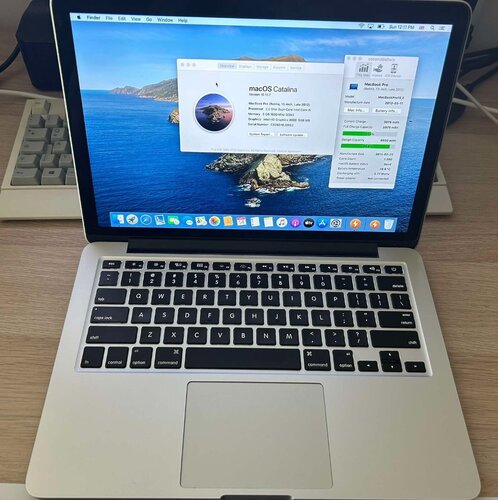 Πωλείται MacBook Pro Retina 2013 13 ιντσών με 8GB RAM και δίσκο 120SSD