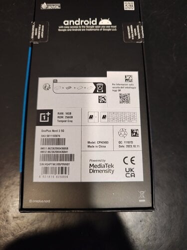 OnePlus Nord 3 5G (Γκρι/256 GB)
